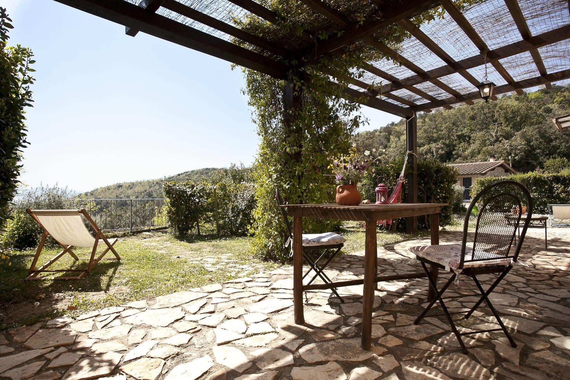 Casale Pundarika Guest House Riparbella Exterior foto